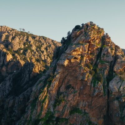 Calanques de Piana au coucher de soleil