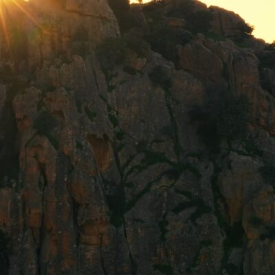 Calanques de Piana au coucher de soleil
