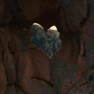 Calanques de Piana au coucher de soleil