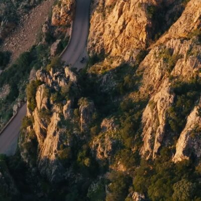 Calanques de Piana au coucher de soleil