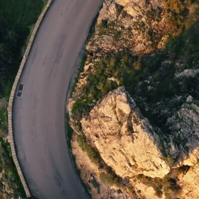 Calanques de Piana au coucher de soleil