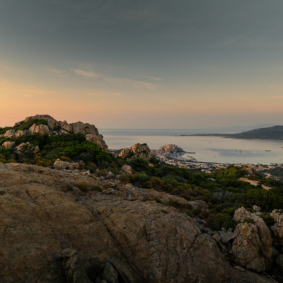 Calvi au coucher de soleil