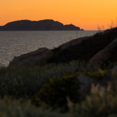 Coucher de soleil à La Revellata