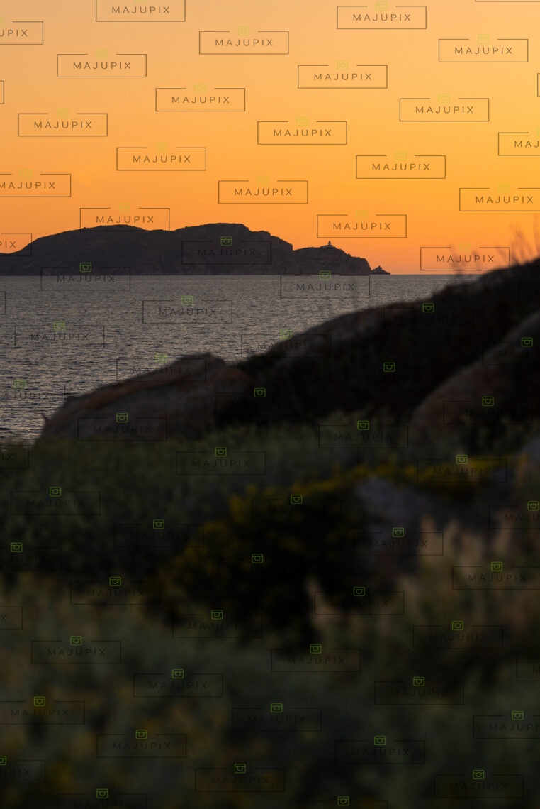 Coucher de soleil à La Revellata