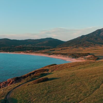 Coucher de soleil à Capo di Feno