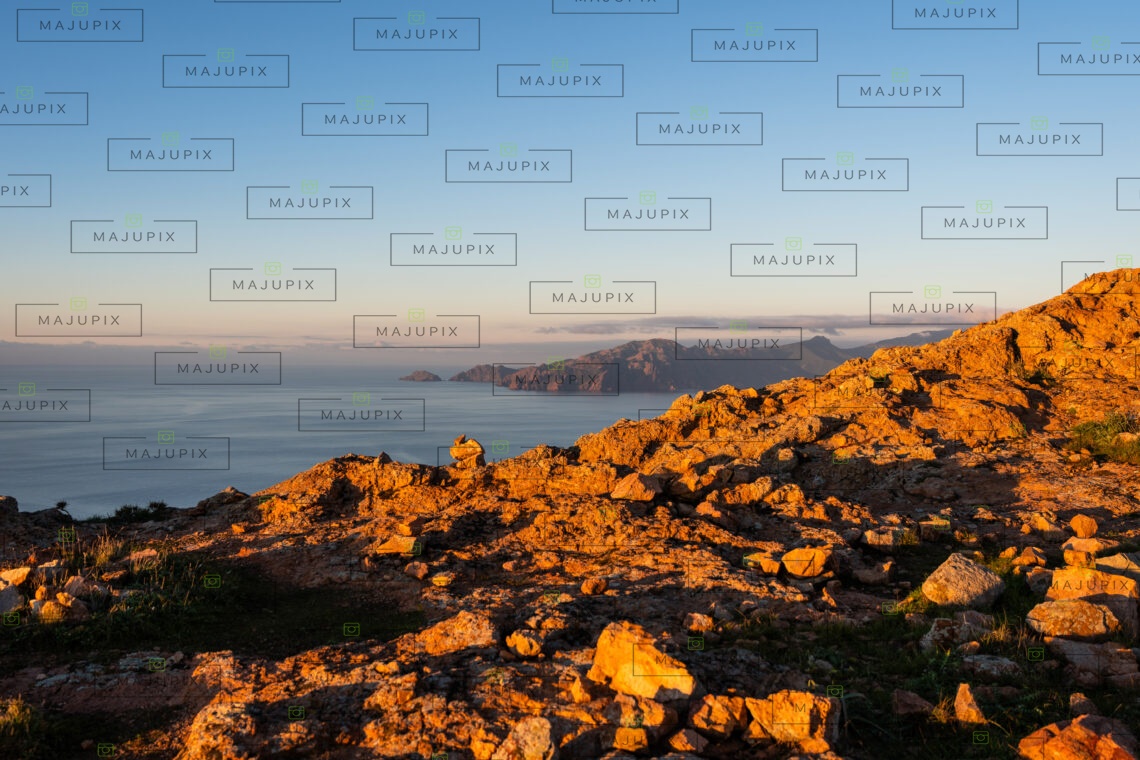 Coucher de soleil à Capo Rosso