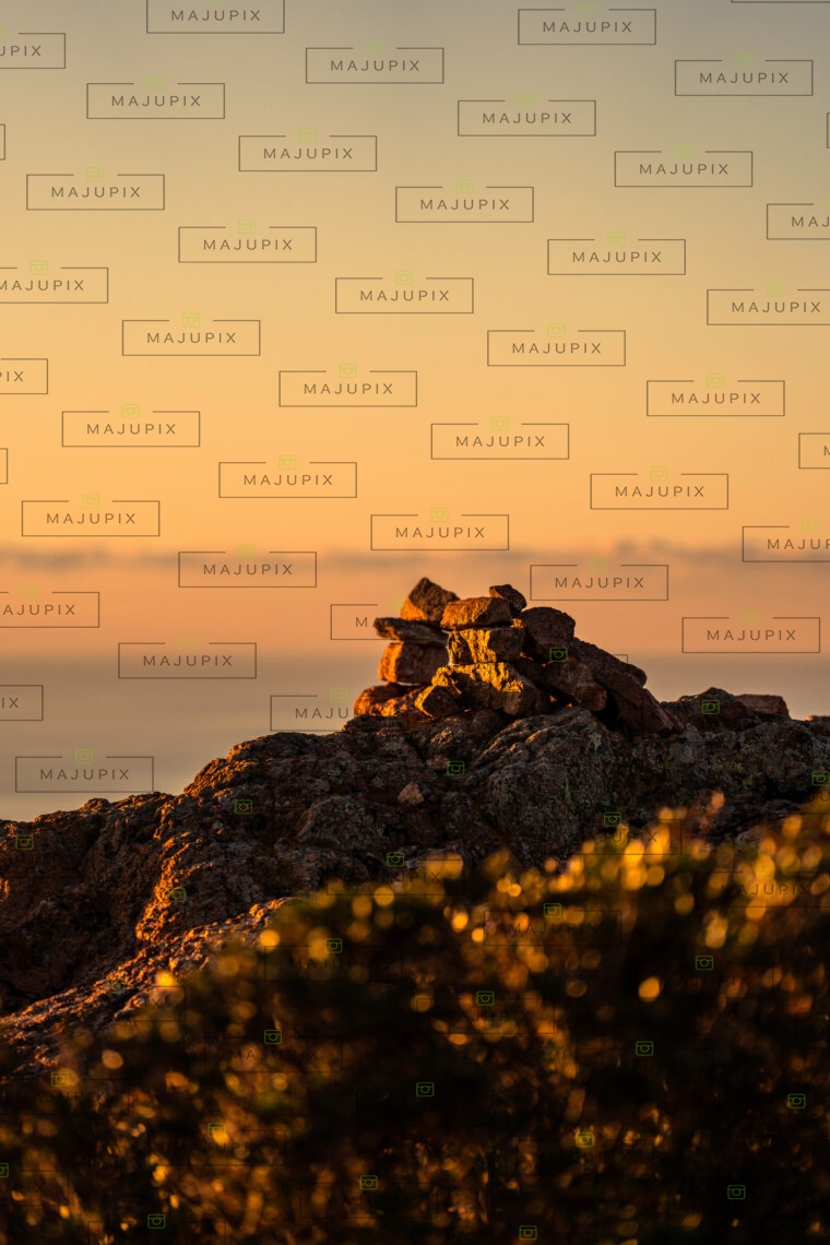 Coucher de soleil à Capo Rosso