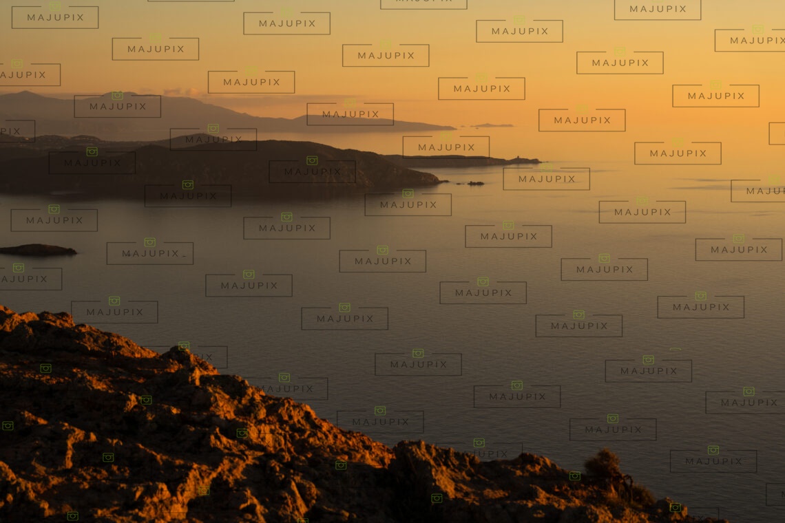 Coucher de soleil à Capo Rosso