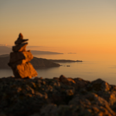Coucher de soleil à Capo Rosso