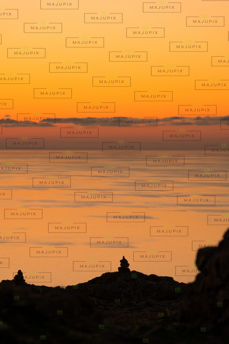 Coucher de soleil à Capo Rosso
