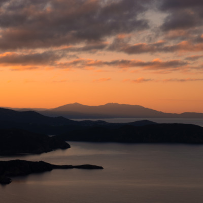 Coucher de soleil à Capo Rosso