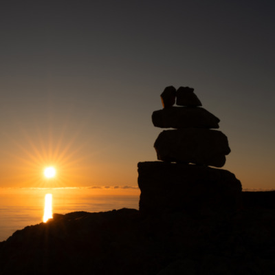 Coucher de soleil à Capo Rosso