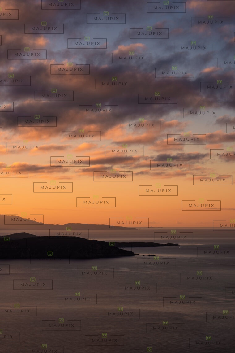 Coucher de soleil à Capo Rosso