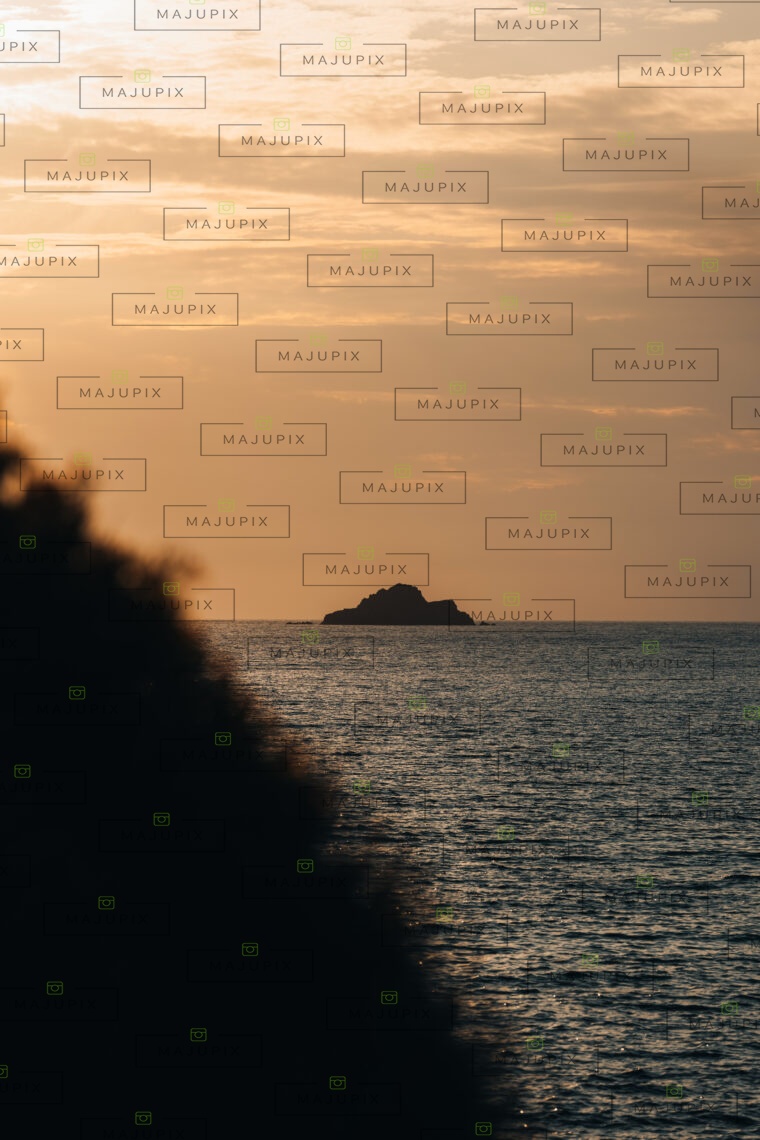 Coucher de soleil à Capo di Feno