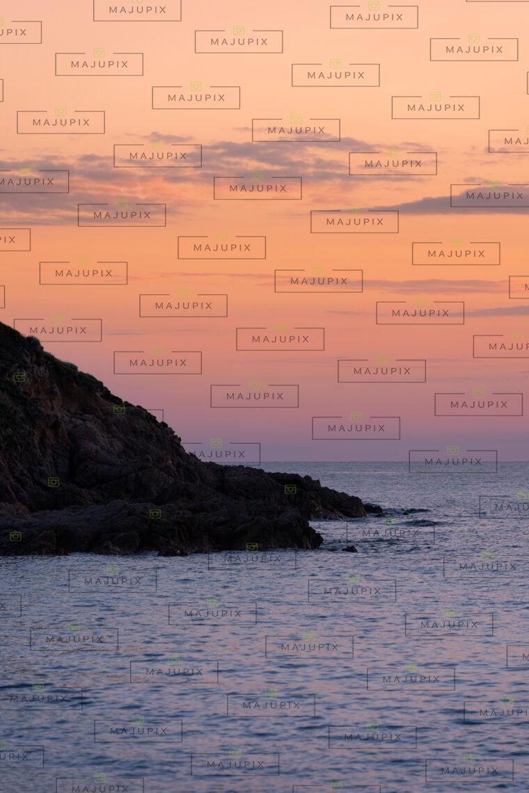 Coucher de soleil à Capo di Feno