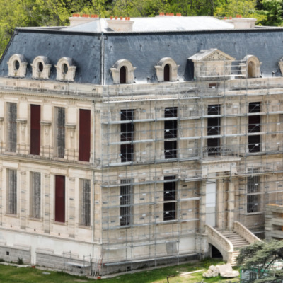 Château de la Punta Ajaccio drone