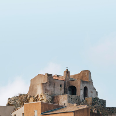 Village de Corbara et son château