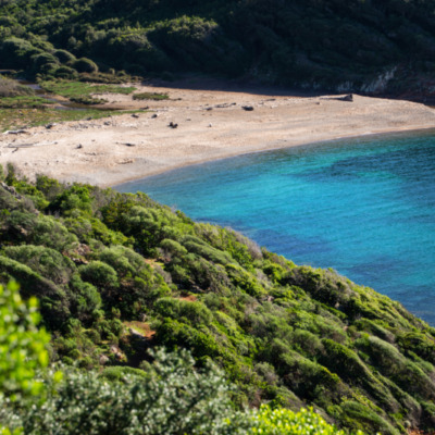 Plage de Girolata en nature