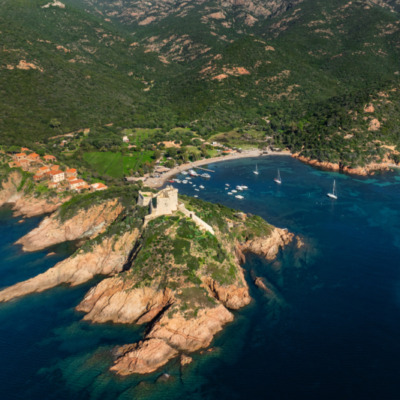 Girolata drone