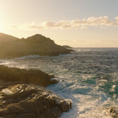L'Ile-Rousse au coucher de soleil