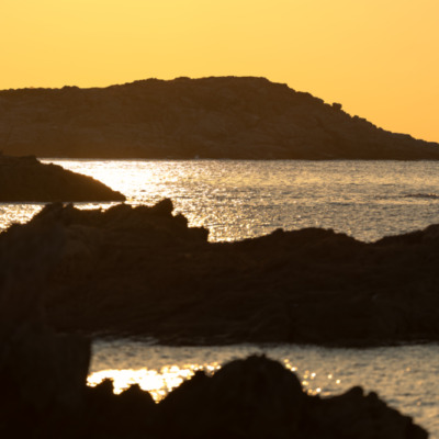 Coucher de soleil à l'Ile-Rousse