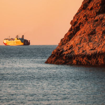 Coucher de soleil à l'Ile-Rousse