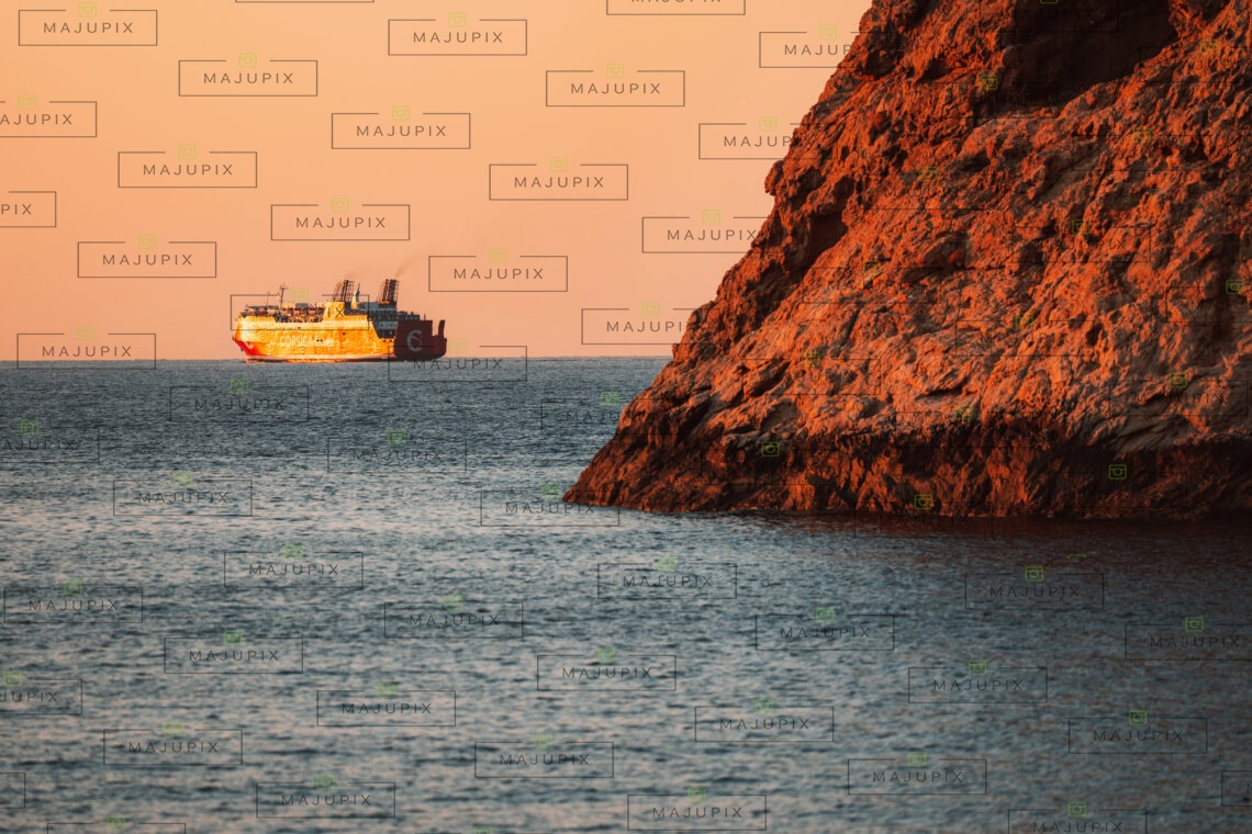 Coucher de soleil à l'Ile-Rousse