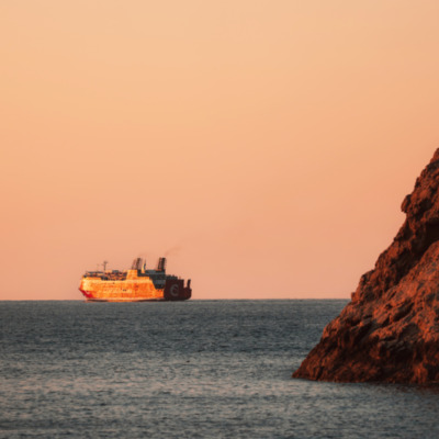 Coucher de soleil à l'Ile-Rousse