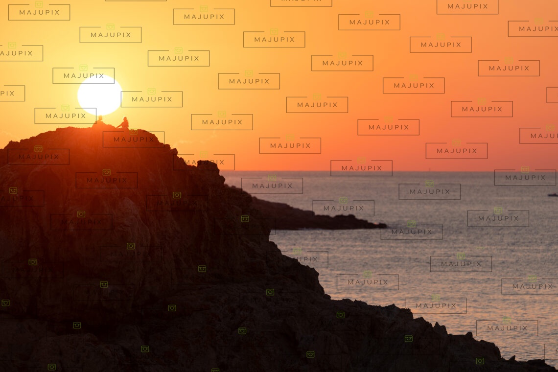 Coucher de soleil à L'Ile-Rousse