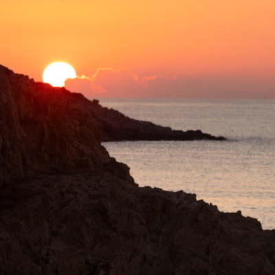 Coucher de soleil à L'Ile-Rousse