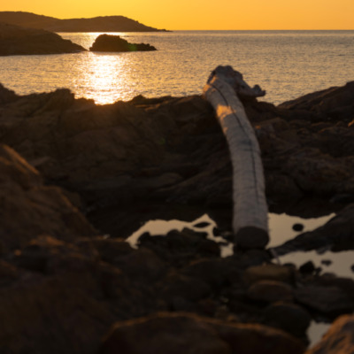 Coucher de soleil à l'Ile-Rousse