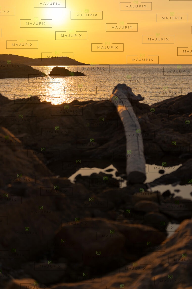 Coucher de soleil à l'Ile-Rousse