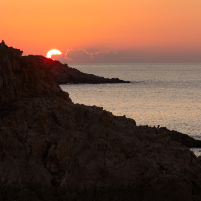 Coucher de soleil à l'Ile-Rousse