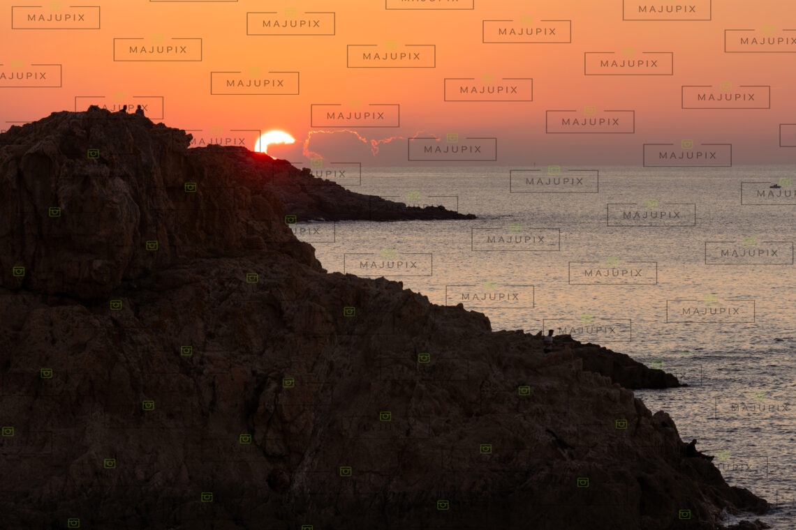 Coucher de soleil à l'Ile-Rousse