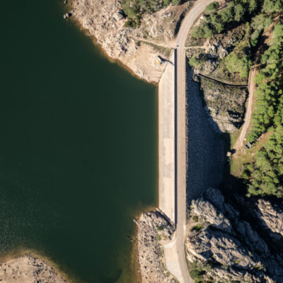 Lac de l'Ospedale drone