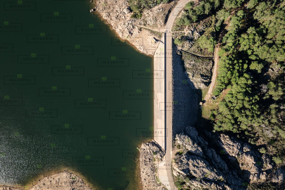 Lac de l'Ospedale drone