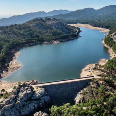 Lac de l'Ospedale drone