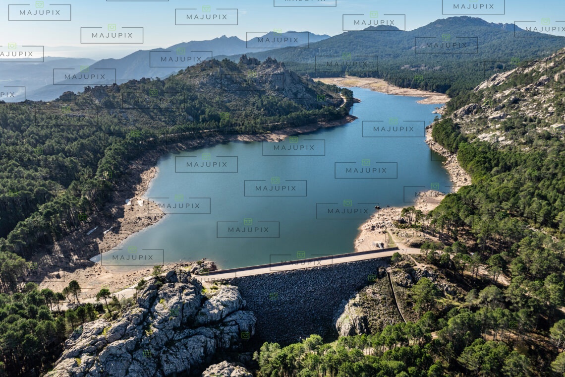 Lac de l'Ospedale drone