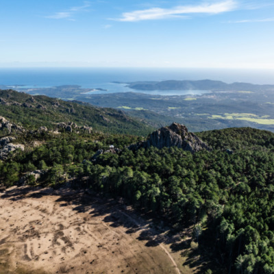 Lac de l'Ospedale drone
