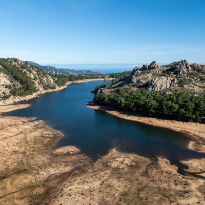 Lac de l'Ospedale drone