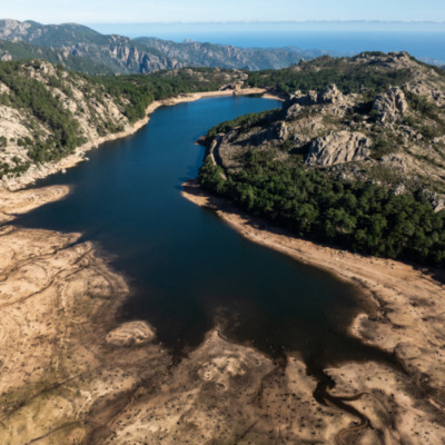 Lac de l'Ospedale drone