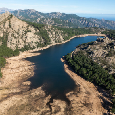 Lac de l'Ospedale drone