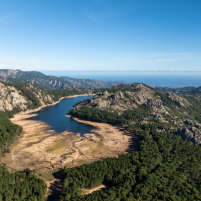 Lac de l'Ospedale drone
