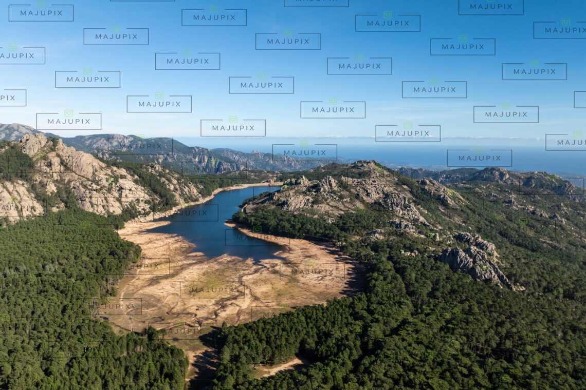 Lac de l'Ospedale drone