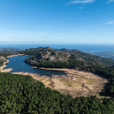 Lac de l'Ospedale drone