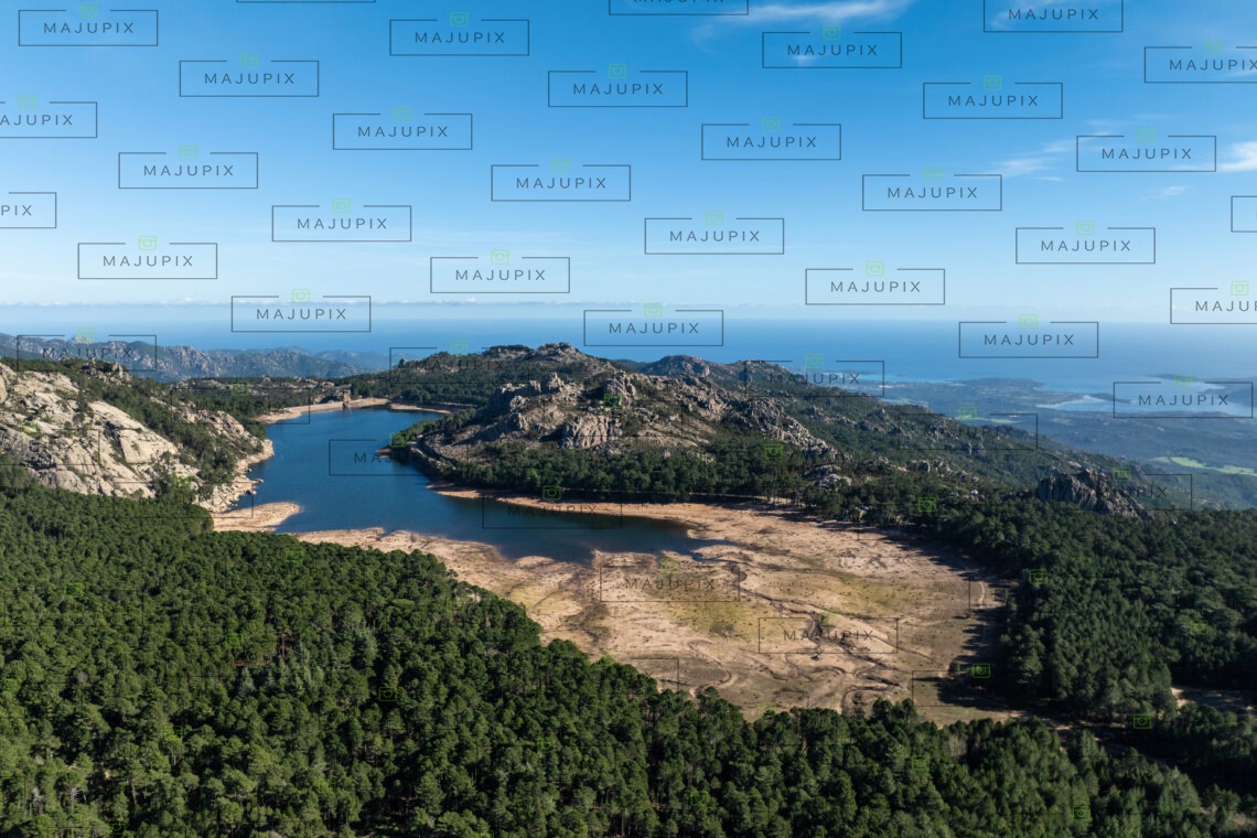 Lac de l'Ospedale drone