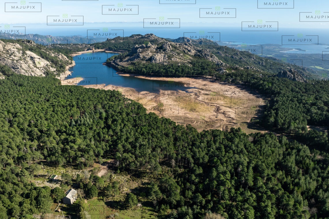 Lac de l'Ospedale drone