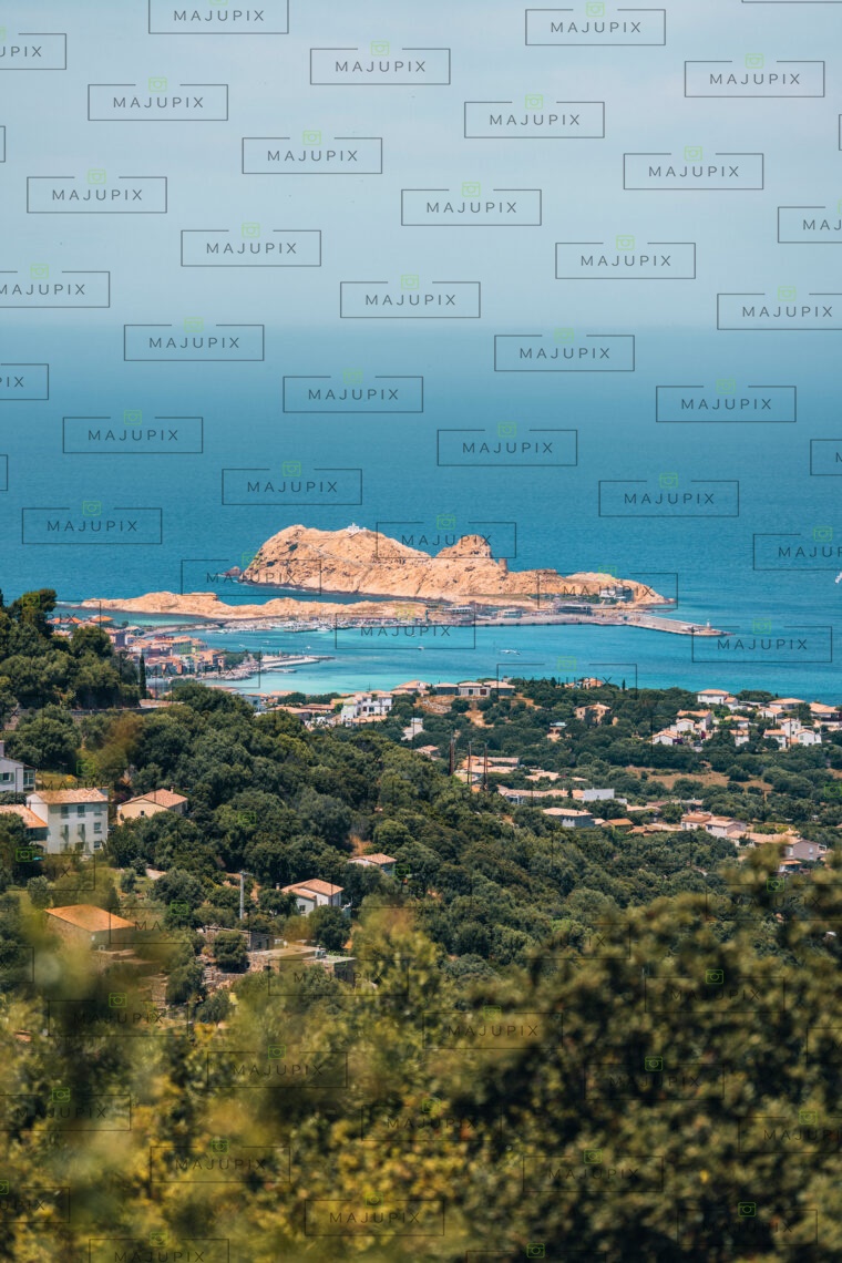 L'ile-Rousse depuis Monticello