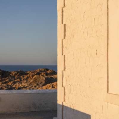 Phare de la Pietra au coucher de soleil l'Ile-Rousse