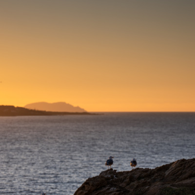Coucher de soleil à l'Ile-Rousse
